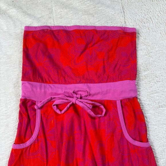 Roxy Surf Strapless Floral Women’s Dress - Picture 2 of 8